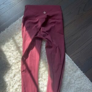 Lululemon pink leggings